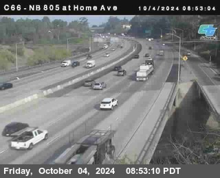 NB 805 at Home Ave (On Ramp)