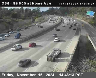 NB 805 at Home Ave (On Ramp)