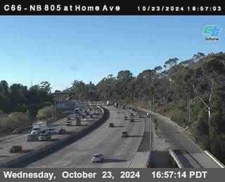 NB 805 at Home Ave (On Ramp)