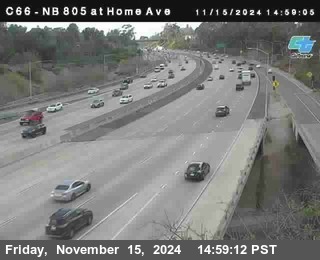 NB 805 at Home Ave (On Ramp)