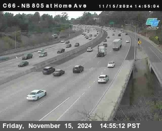 NB 805 at Home Ave (On Ramp)