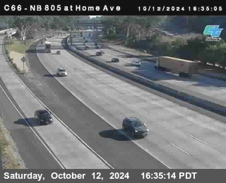 NB 805 at Home Ave (On Ramp)