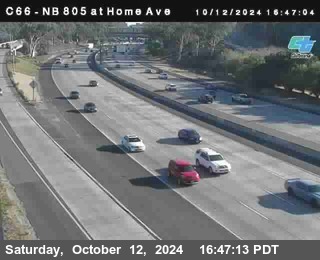 NB 805 at Home Ave (On Ramp)