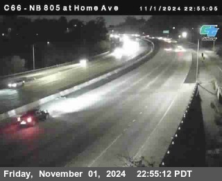 NB 805 at Home Ave (On Ramp)