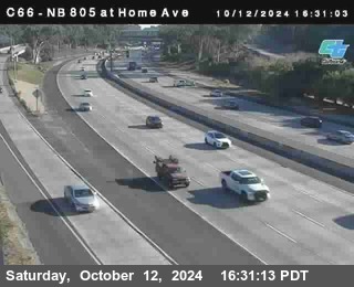 NB 805 at Home Ave (On Ramp)