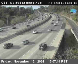 NB 805 at Home Ave (On Ramp)