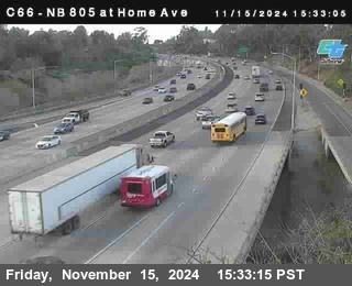 NB 805 at Home Ave (On Ramp)