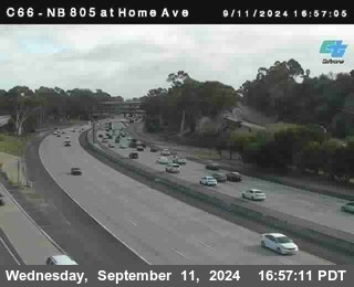 NB 805 at Home Ave (On Ramp)