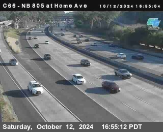 NB 805 at Home Ave (On Ramp)