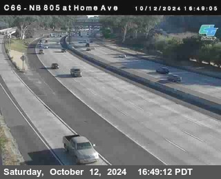 NB 805 at Home Ave (On Ramp)