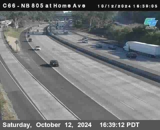 NB 805 at Home Ave (On Ramp)