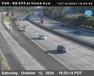 NB 805 at Home Ave (On Ramp)