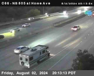 NB 805 at Home Ave (On Ramp)