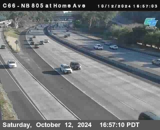 NB 805 at Home Ave (On Ramp)