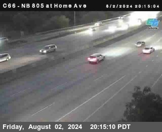 NB 805 at Home Ave (On Ramp)