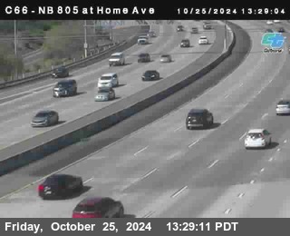 NB 805 at Home Ave (On Ramp)