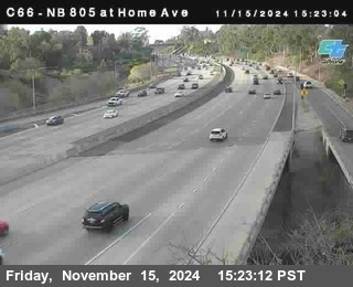 NB 805 at Home Ave (On Ramp)