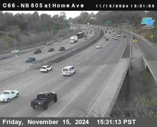 NB 805 at Home Ave (On Ramp)