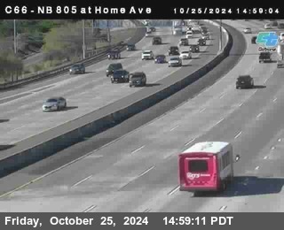 NB 805 at Home Ave (On Ramp)