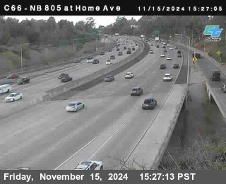 NB 805 at Home Ave (On Ramp)