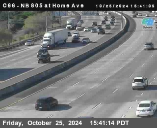 NB 805 at Home Ave (On Ramp)