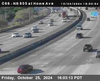 NB 805 at Home Ave (On Ramp)