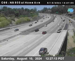 NB 805 at Home Ave (On Ramp)