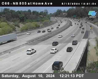 NB 805 at Home Ave (On Ramp)