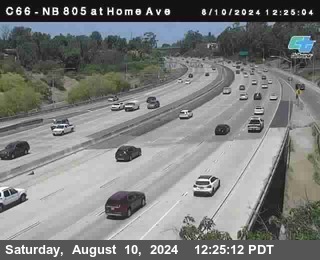 NB 805 at Home Ave (On Ramp)