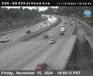 NB 805 at Home Ave (On Ramp)