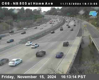 NB 805 at Home Ave (On Ramp)