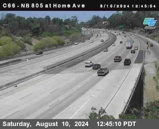 NB 805 at Home Ave (On Ramp)