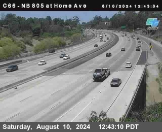 NB 805 at Home Ave (On Ramp)