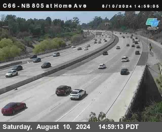 NB 805 at Home Ave (On Ramp)