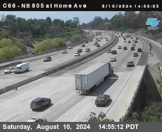 NB 805 at Home Ave (On Ramp)