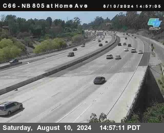 NB 805 at Home Ave (On Ramp)