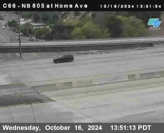 NB 805 at Home Ave (On Ramp)