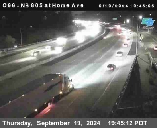 NB 805 at Home Ave (On Ramp)