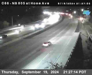 NB 805 at Home Ave (On Ramp)