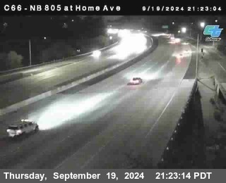 NB 805 at Home Ave (On Ramp)