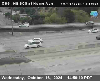 NB 805 at Home Ave (On Ramp)