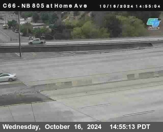 NB 805 at Home Ave (On Ramp)