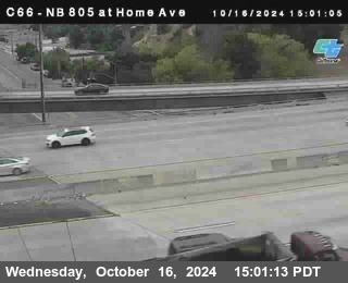 NB 805 at Home Ave (On Ramp)