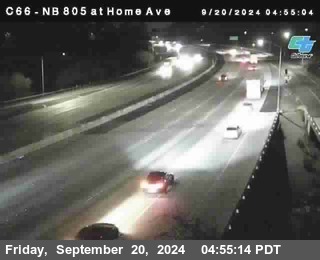 NB 805 at Home Ave (On Ramp)