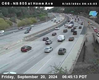 NB 805 at Home Ave (On Ramp)