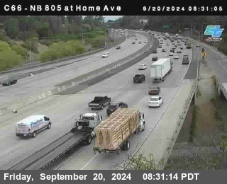 NB 805 at Home Ave (On Ramp)