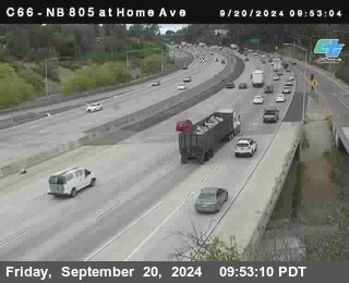 NB 805 at Home Ave (On Ramp)