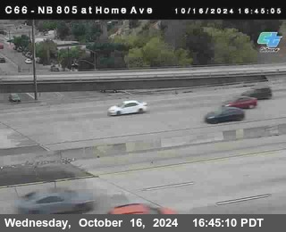 NB 805 at Home Ave (On Ramp)