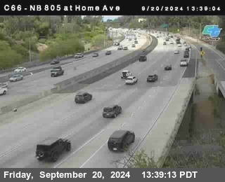 NB 805 at Home Ave (On Ramp)