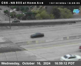 NB 805 at Home Ave (On Ramp)